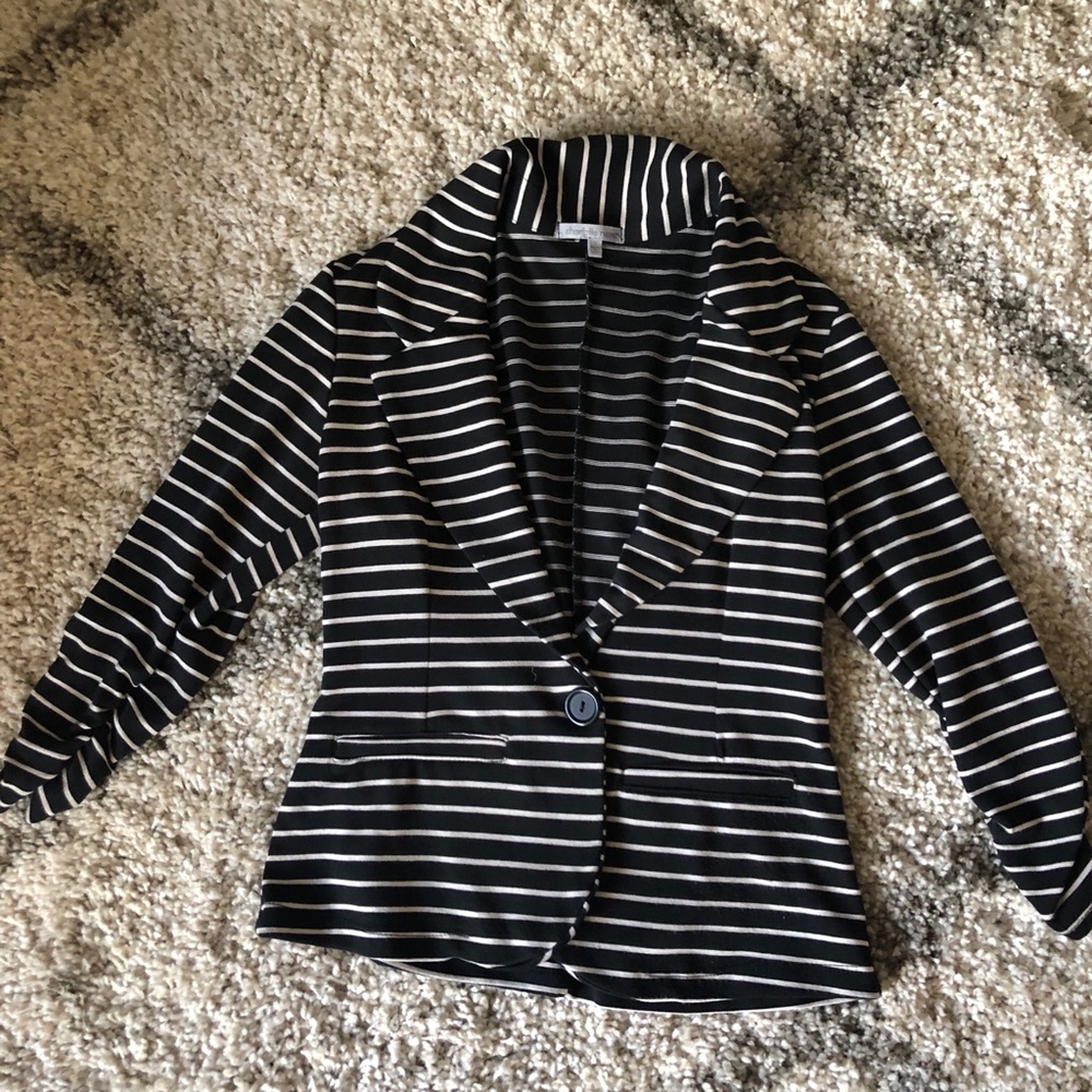 Striped Blazer
